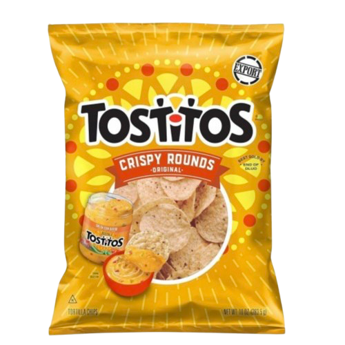 TOSTITOS CRISPY ROUNDS CORN CHIPS 10OZ USA