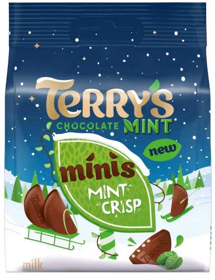 Terry's Choc Minis Mint Crisp 80g
