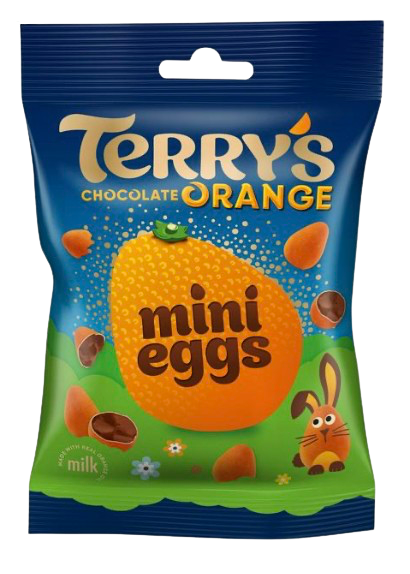 TERRYS CHOCOLATE ORANGE MINI EGGS 80G UK