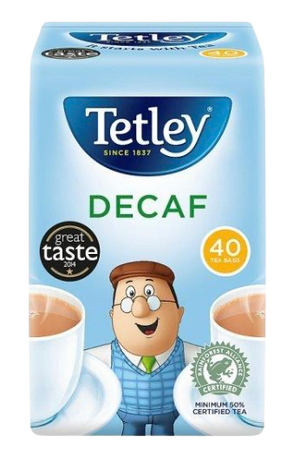 Tetley Tea Bags Decaff 40s