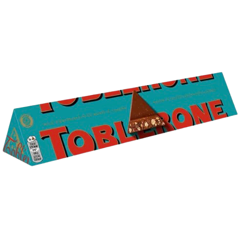 TOBLERONE CHOCOLATE 360GM CRUNCHY ALMONDS