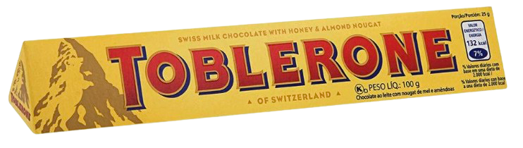 TOBLERONE MILK CHOCOLATE 100GM