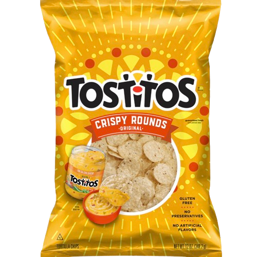 Tostitos Crispy Rounds Tortilla Chips 282 Grams USA