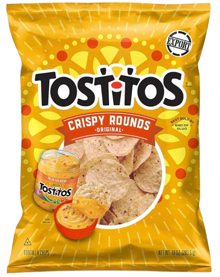 Tostitos White Corn Tortilla Chips Rounds 10oz USA