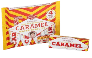 TUNNOCKS CARAMEL WAFER BISCUITS 4PK UK