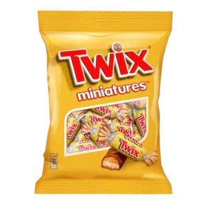 TWIX CHOCOLATE 150GM MINIATURES BAG
