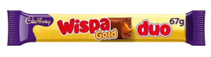 CADBURY BAR DUO WISPA GOLD 67G UK