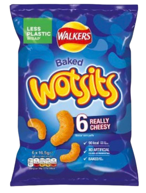 Wotsits Cheese 6 Pack (BBD 21/09/24) UK