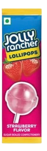 Jolly Rancher Strawberry Flavour Lollipop 9.5g