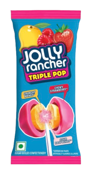 Jolly rancher triple pop strawberry and mango 14g