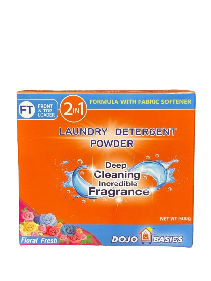 DOJO BASICS DETERGENT POWDER 500GM  FLORAL FRESH