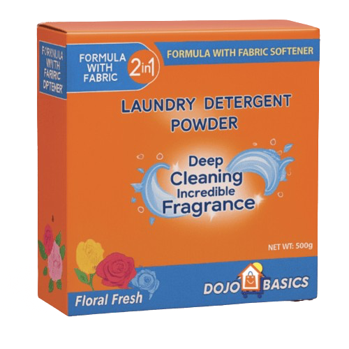 DOJO BASICS DETERGENT POWDER 500GM  FLORAL FRESH