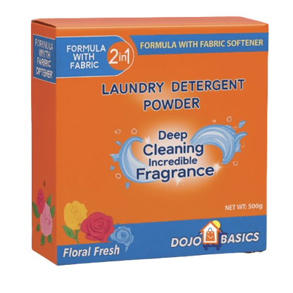 DOJO BASICS DETERGENT POWDER 500GM  FLORAL FRESH