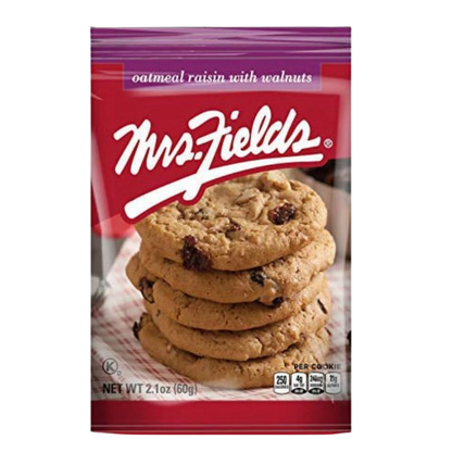 MRS FIELDS BIG COOKIE USA- OATMEAL, WALNUT & RASINS