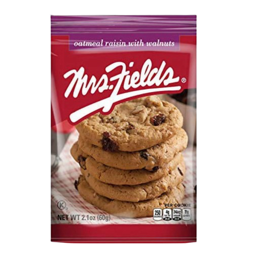 MRS FIELDS BIG COOKIE USA- OATMEAL, WALNUT & RASINS