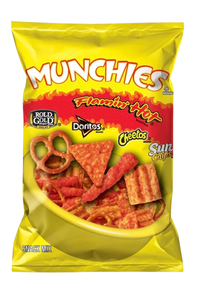 Munchies Flamin' Hot Snack Mix 9.25oz USA