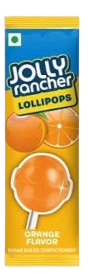 Jolly Rancher Orange Flavour Lollipop 9.5gm