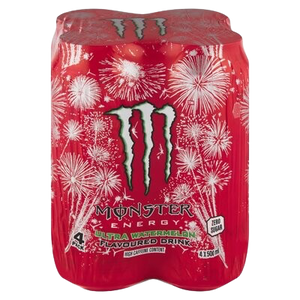 Monster 4 Pack Ultra Watermelon