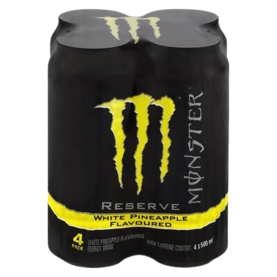 Monster 4 Pack Reserve White Pineapple