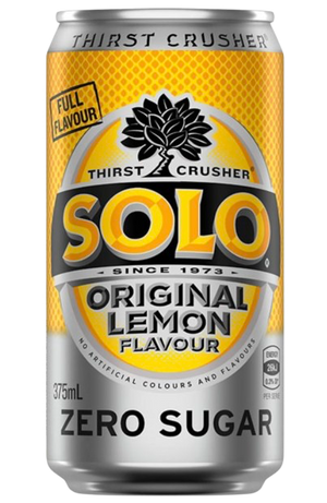 Solo Original Lemon Zero Sugar 375ml