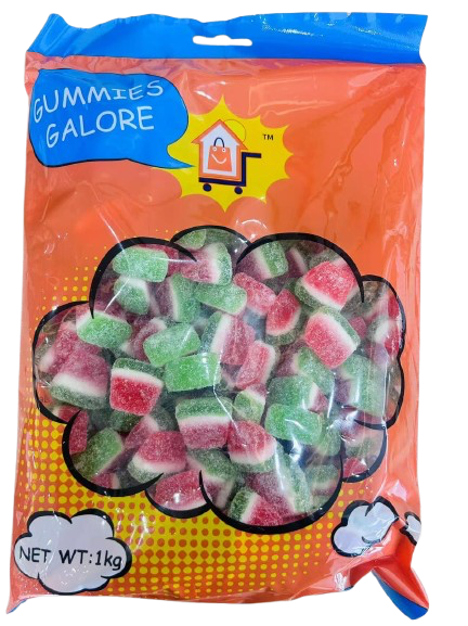 GUMMIES GALORE SOUR WARTERMELONS 1KG