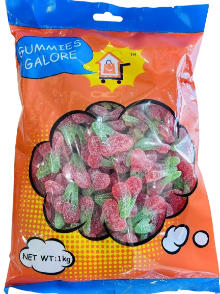 GUMMIES GALORE SOUR CHERRY 1KG