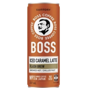 Boss Iced Caramel Latte 237ml