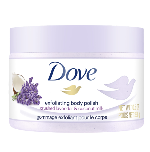 Dove Body Polish Crushed Lavender and Coconut Milk 298g