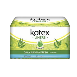 Kotex Liners 20s Fresh Regular Scented