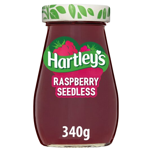 Hartleys Best Raspberry Seedless 340G