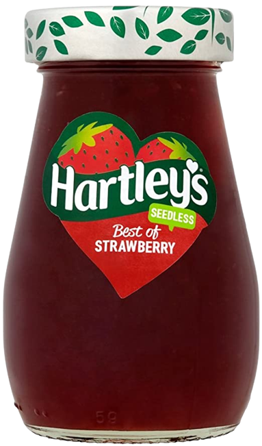 Hartleys Seedless Strawberry Jam 340G