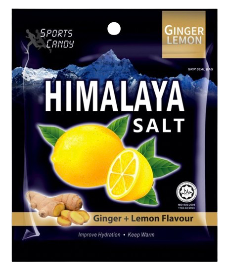 HIMALAYA SALT CANDY EXTRA COOL GINGER LEMON 15G