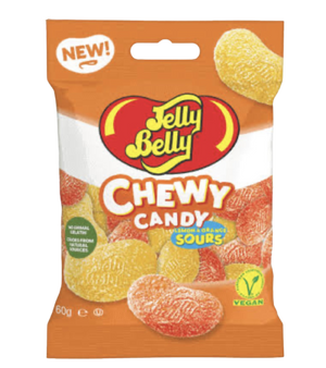 JELLY BELLY CHEWY SOUR ORANGE & LEMON 60G
