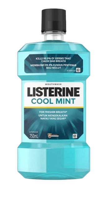 LISTERINE MOUTH WASH 750ML COOL MINT