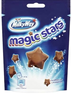 MILKYWAY MAGIC STARS CHOCOLATE POUCH 100GMS