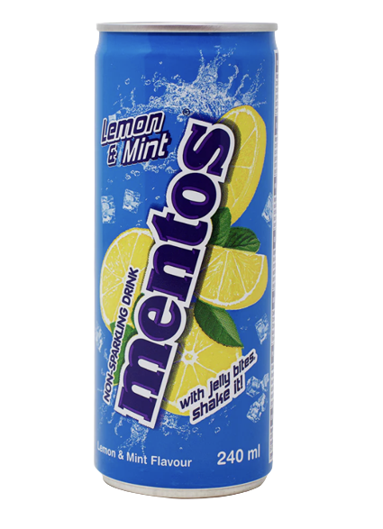 MENTOS SODA DRINKS- LEMON 250ML