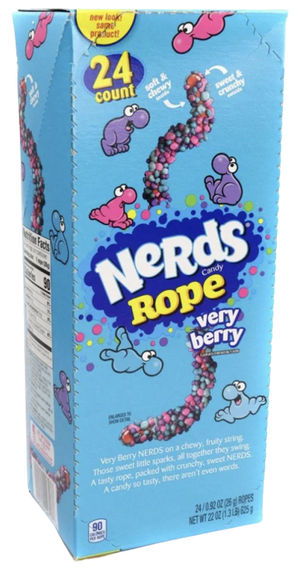 Nerds Rope Very Berry 24 Pack