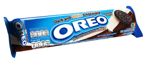 OREO BISCUIT 119.6G DARK & WHITE CHOCOLATE