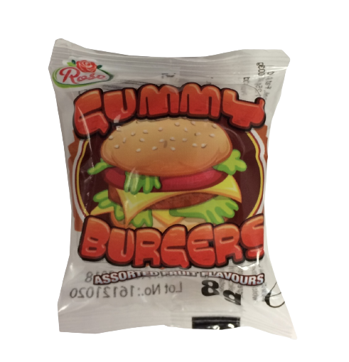 ROSE GUMMY BURGER (1 Mini Burger)