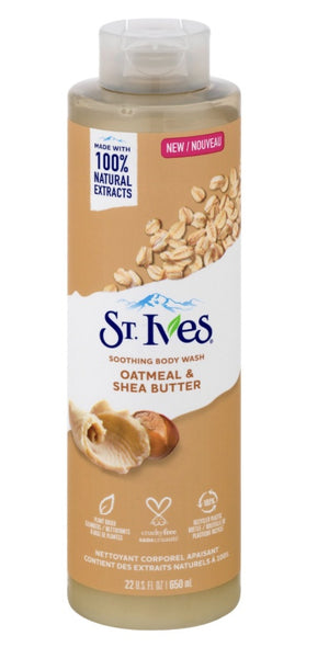 ST IVES BODY WASH 650ML SHEA BUTTER