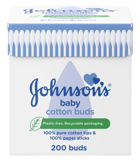 JOHNSONS BABY COTTON BUDS 200s