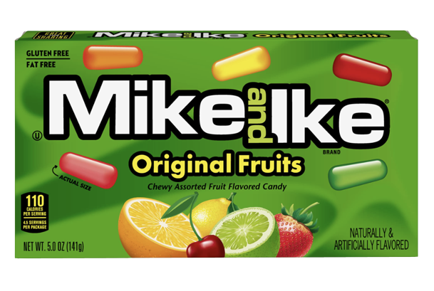MIKE AND IKE ORIGINAL FRUITS 141G (USA)