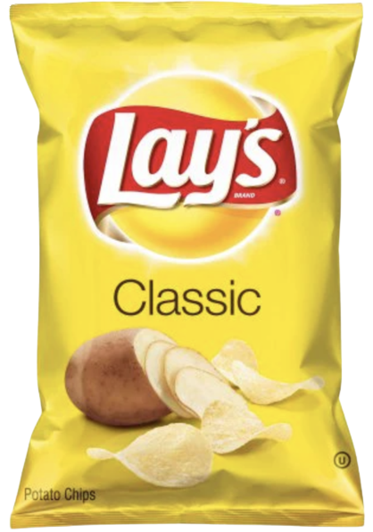Lay's Potato Chips Regular 6.5oz/184.2g USA