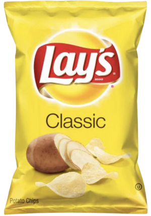 Lay's Potato Chips Regular 6.5oz/184.2g USA