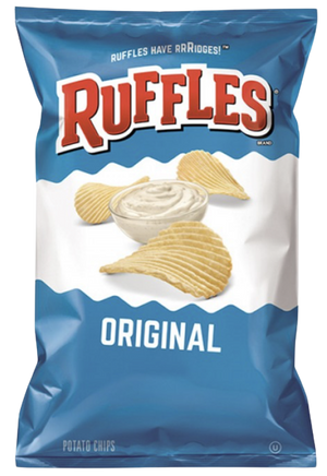 Ruffles Potato Chips Regular 6.5oz/184.2g USA