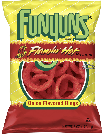 Funyun Onion Snack Flamin' Hot 5.75oz/163g USA