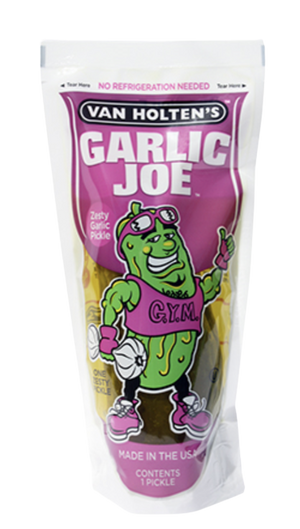 Garlic Joe Pickle In A Pouch