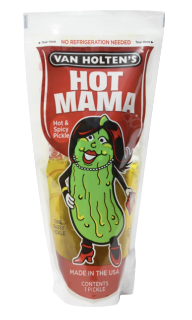 Hot Mama Pickle In A Pouch
