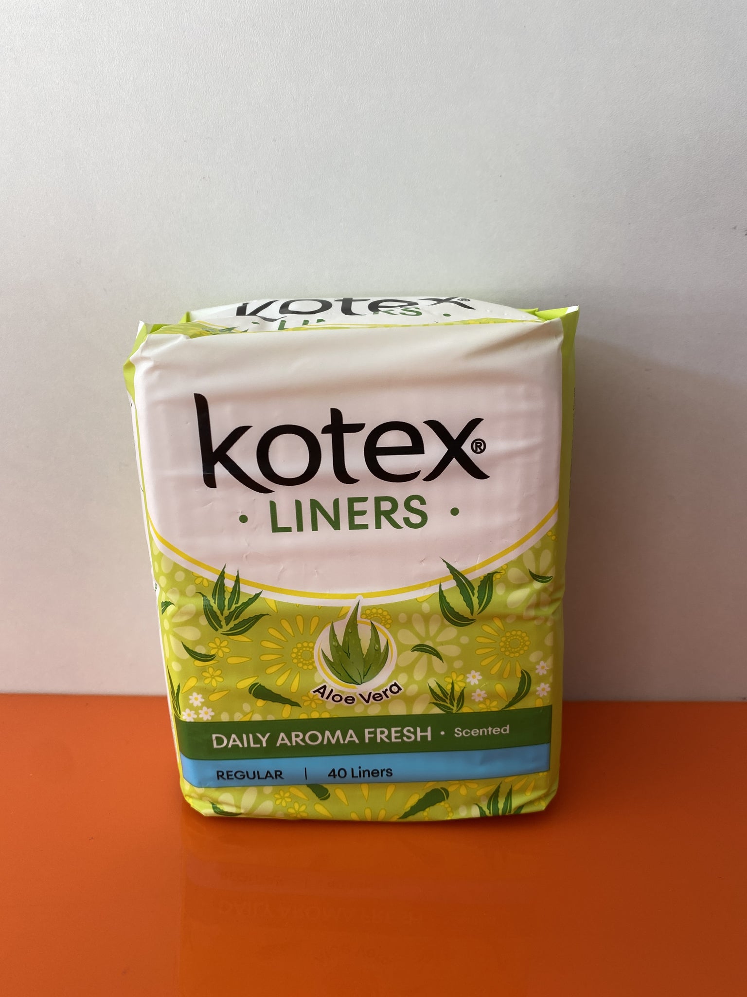 Kotex Liner Regular Unscented Aloevera