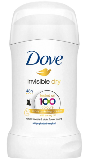 DOVE DEOSTICK 40GM INVISIBLE DRY